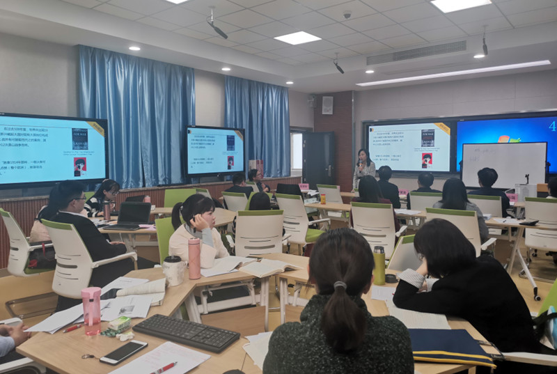 湖北工业大学304永利集团华倩博士来我校讲示范课(图2) 湖北工业大学304永利集团华倩博士来我校讲示范课(图2)